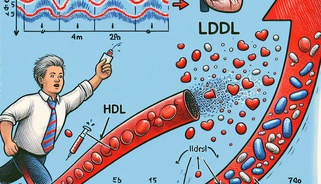 Comment Halotestin change le profil du cholestérol : baisse du HDL, hausse du LDL
