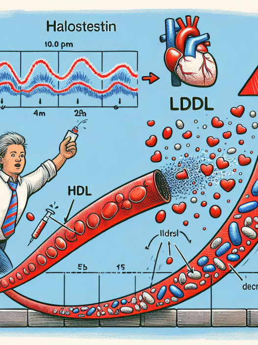 Comment Halotestin change le profil du cholestérol : baisse du HDL, hausse du LDL