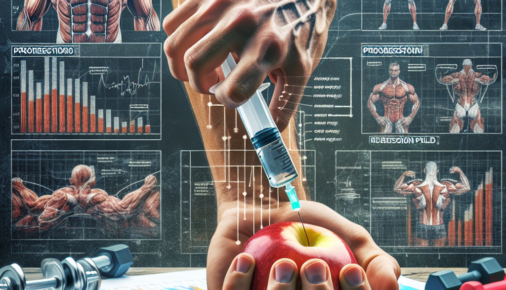 Injection de stéroïdes dans le programme de préparation à la compétition