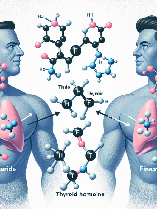 L'interaction du Finasteride avec les hormones thyroïdiennes