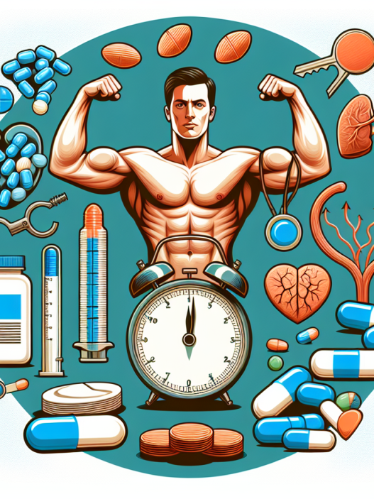 Affluence hormonale pour l'érection pendant une heure de cure de méthénolone oraux