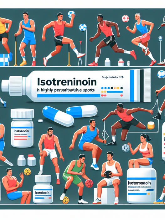 Caractéristiques de l'utilisation de l'isotrétinoïne dans les sports à forte transpiration