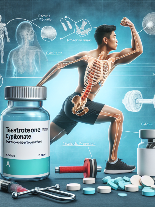 Cypionate de testostérone et prévention de l'ostéoporose chez l'homme