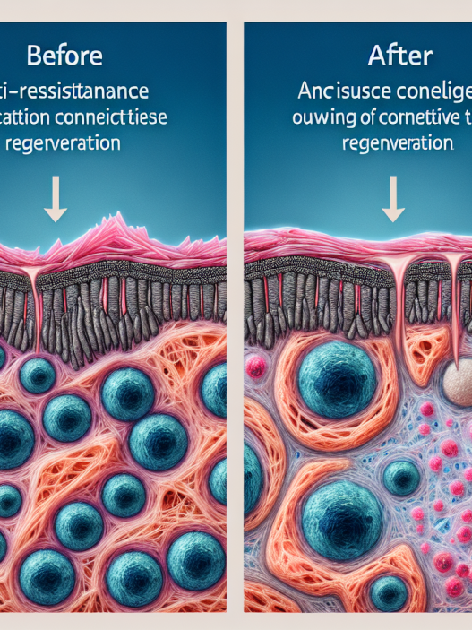Effet des médicaments contre la résistance sur la synthèse du collagène et la régénération du tissu conjonctif
