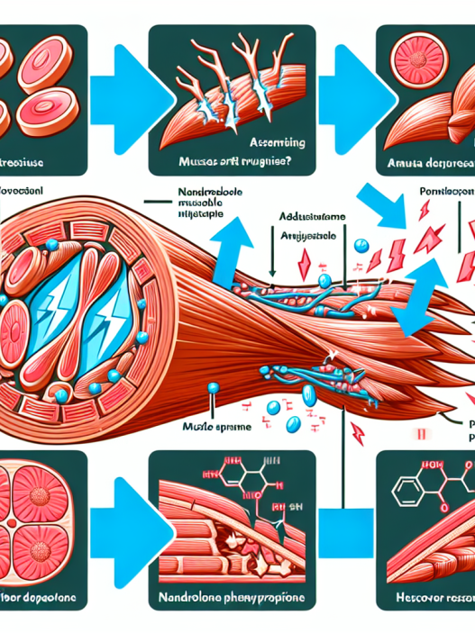 Effet du phénylpropionate de nandrolone sur la récupération après des blessures musculaires