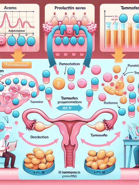 Effet du tamoxifène sur le taux de prolactine