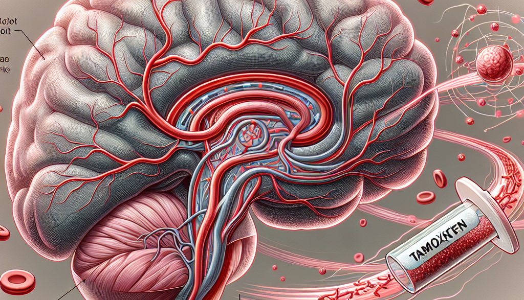 Tamoxifène et effet sur la circulation sanguine cérébrale