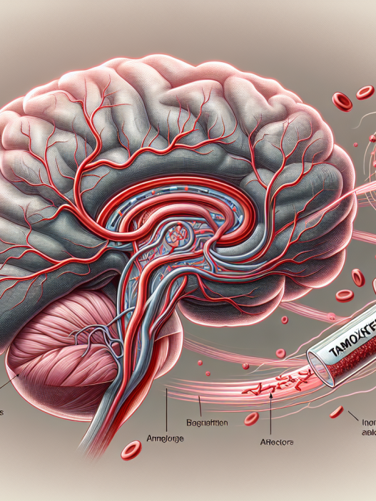 Tamoxifène et effet sur la circulation sanguine cérébrale