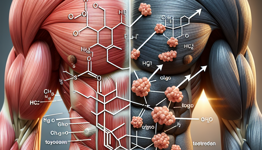 Undécanoate de testostérone et son effet sur le glycogène musculaire