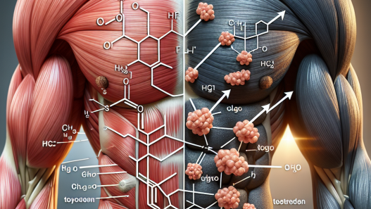 Undécanoate de testostérone et son effet sur le glycogène musculaire