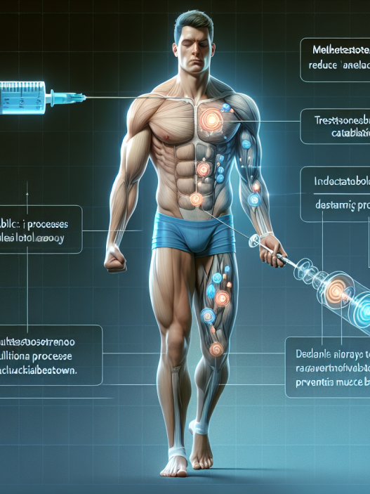 Utilisation de la méthyltestostérone injectable pour réduire les processus cataboliques chez les athlètes