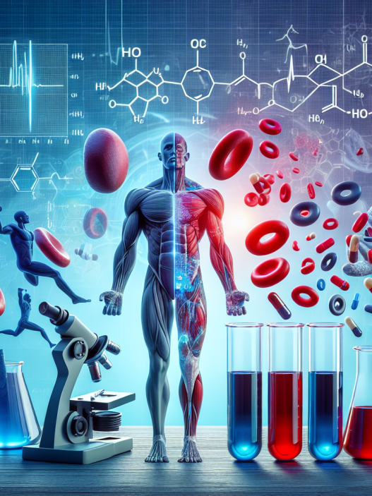 Changements dans la chimie du sang sous l'influence de Turinabol