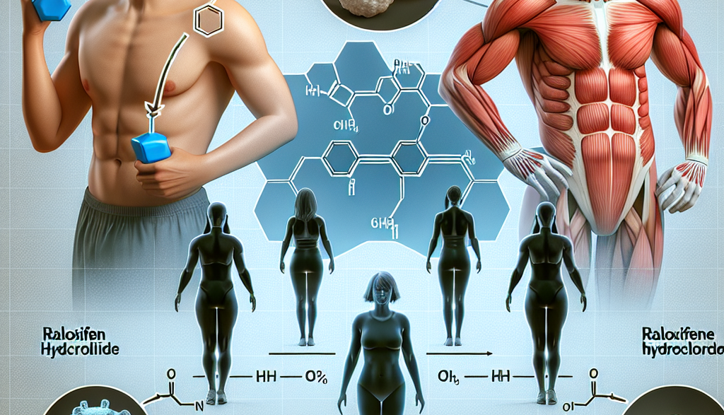 Chlorhydrate de raloxifène et son effet sur le métabolisme des graisses chez les athlètes