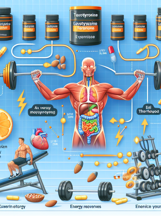 Comment la lévothyroxine modifie les réserves d'énergie pour l'entraînement