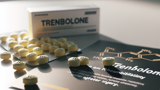 Comprimés de trenbolone en rééducation après une blessure