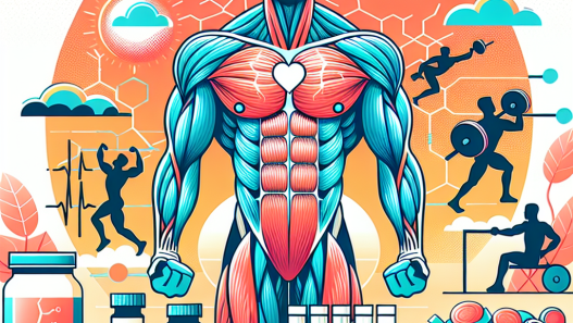 Effet de l'acétate de méthénolone sur le taux de glycogène musculaire