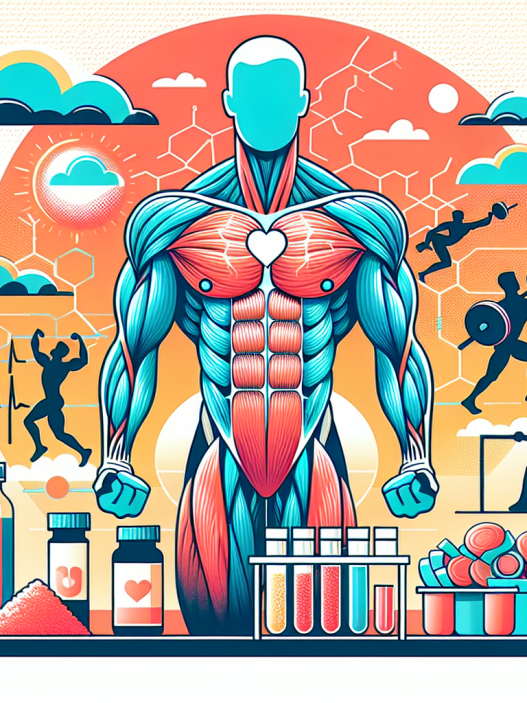 Effet de l'acétate de méthénolone sur le taux de glycogène musculaire