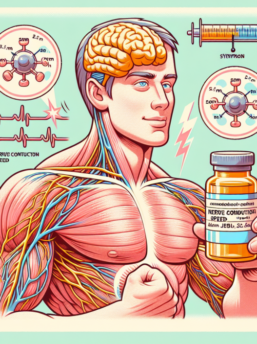 Effet du Synthol sur la vitesse de conduction nerveuse
