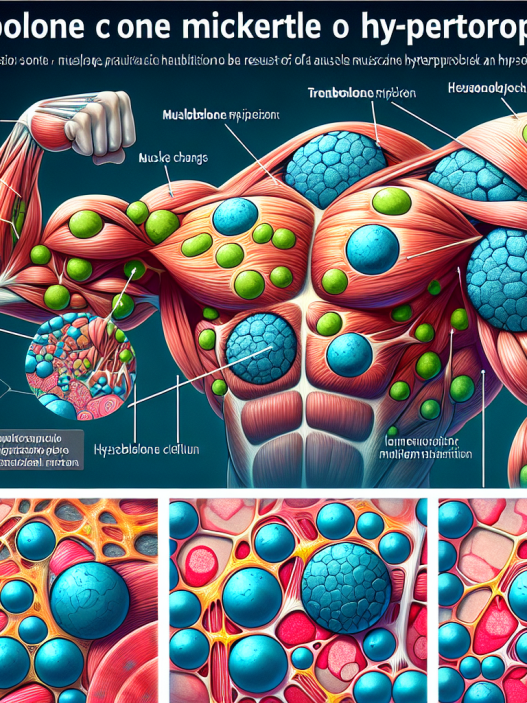 Mélange de trenbolone et hypertrophie musculaire