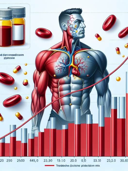 Modifications du taux de potassium sanguin sous l'effet du trenbolone mix