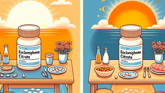Particularités de la prise de citrate d'enclomifène le matin ou le soir