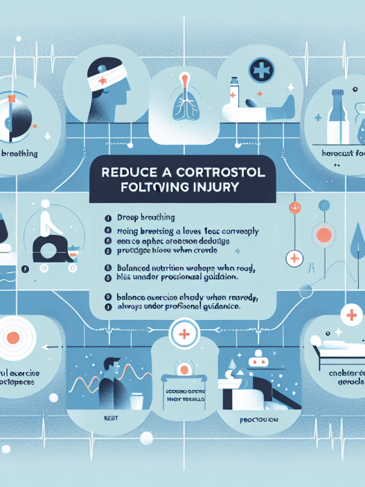 Protocoles pour réduire le cortisol après une blessure