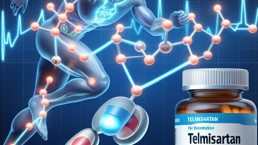 Utilisation du telmisartan pour la correction de l'équilibre électrolytique lors d'un entraînement intensif