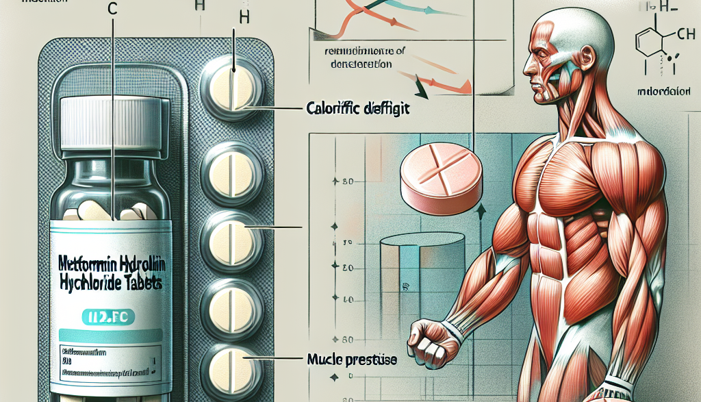Chlorhydrate de metformine et préservation de la masse musculaire en cas de déficit calorique