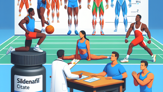 Citrate de sildénafil et réduction des spasmes musculaires chez les sportifs