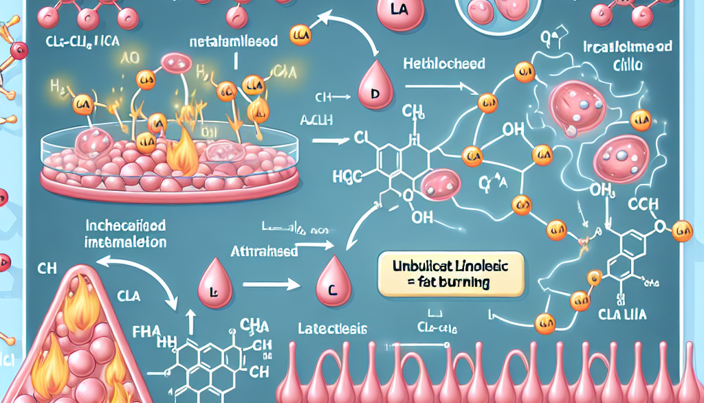 CLA et amélioration de l'efficacité de la combustion des graisses