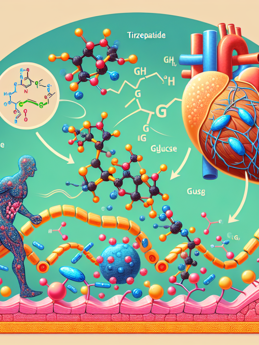 Comment le tirzépatide affecte la vitesse d'absorption du glucose par les muscles