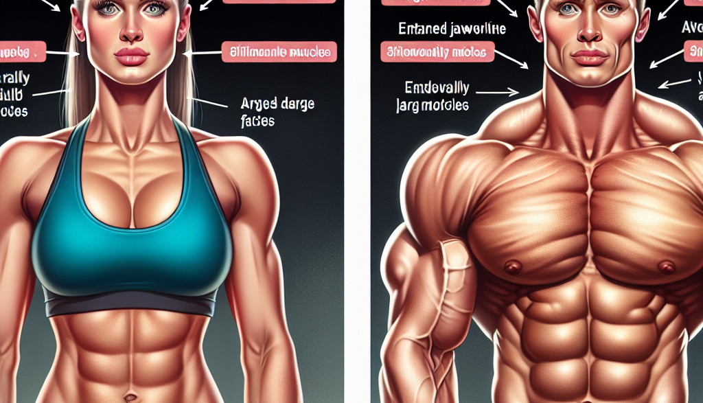 Comment les stéroïdes modifient-ils le relief corporel chez les athlètes féminines ?