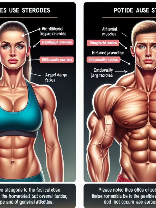 Comment les stéroïdes modifient-ils le relief corporel chez les athlètes féminines ?