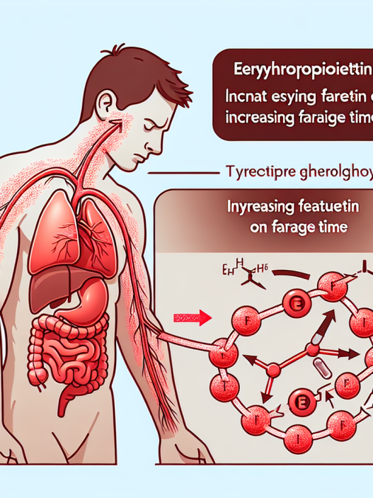 Effet de l'érythropoïétine sur l'augmentation du temps de fatigue