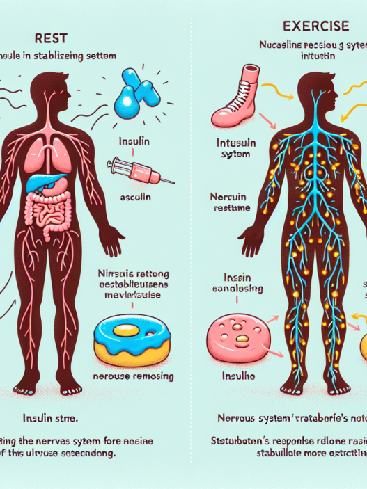 L'insuline et la stabilisation du système nerveux pendant l'effort