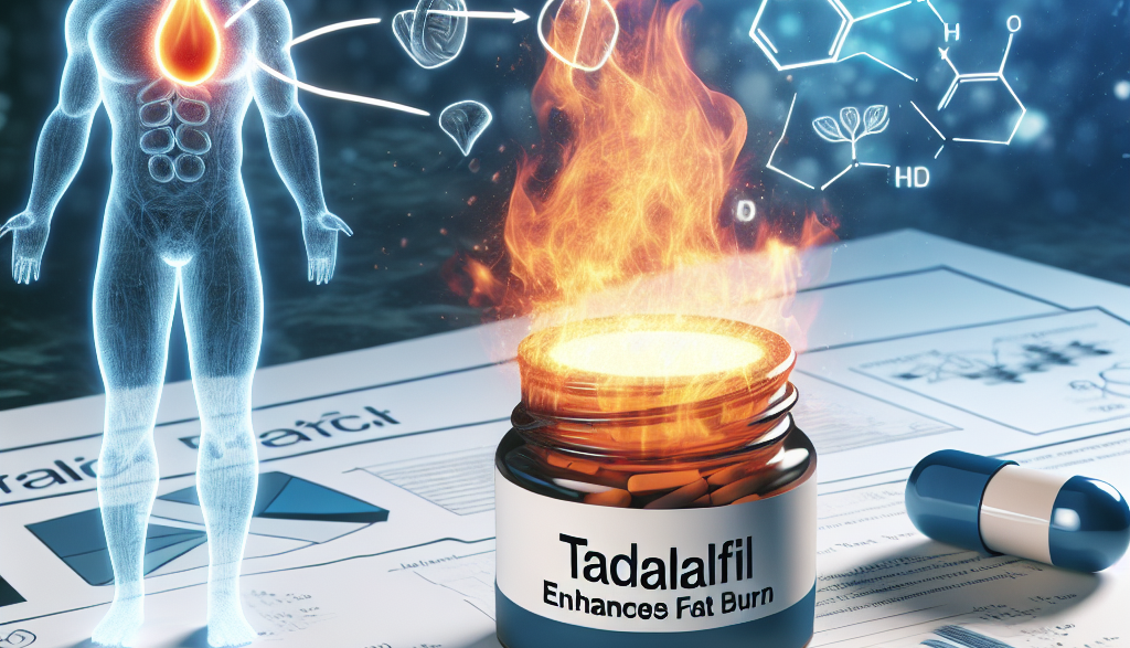 Le tadalafil améliore-t-il la combustion des graisses ?