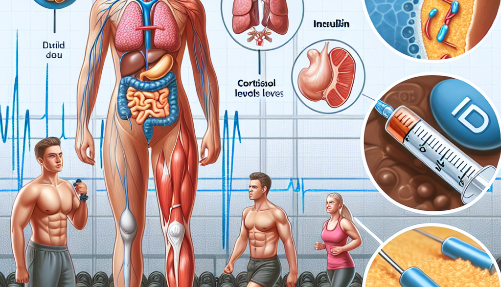 Stabilisation du taux de cortisol après l'entraînement avec l'insuline