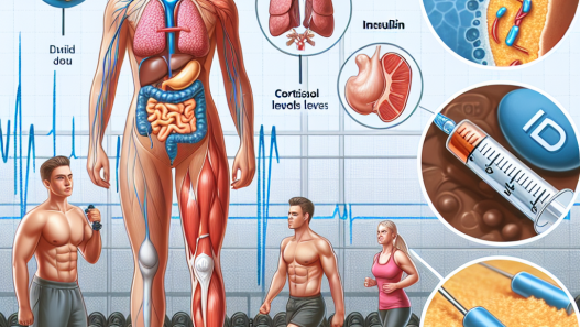 Stabilisation du taux de cortisol après l'entraînement avec l'insuline