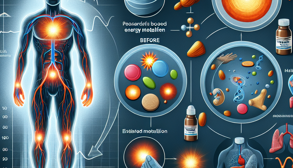 Tadalafil et son effet sur l'augmentation du métabolisme énergétique