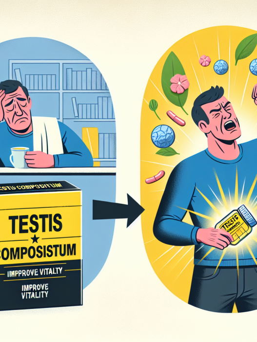 Utilisation de Testis Compositum en cas de manque de vitalité